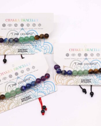 Chakra String Bracelets - 21 Stones